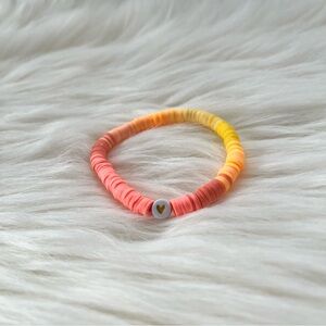 NEW handmade heishi summer fun color bracelet